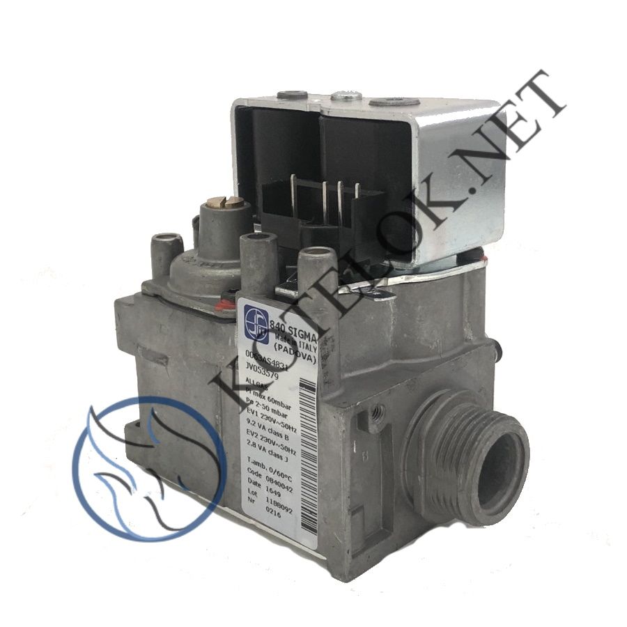0.840.042 Газовый клапан 840 Sigma Vaillant atmoVIT 053596 - Запасные части для отопительного оборудования
