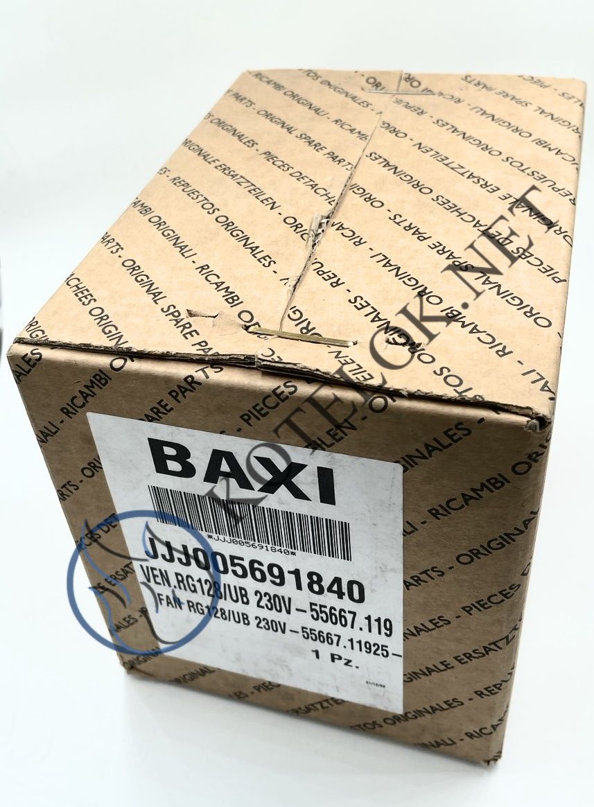 5691840 Вентилятор на конденсационный газовый котел Baxi - Запасные части для отопительного оборудования