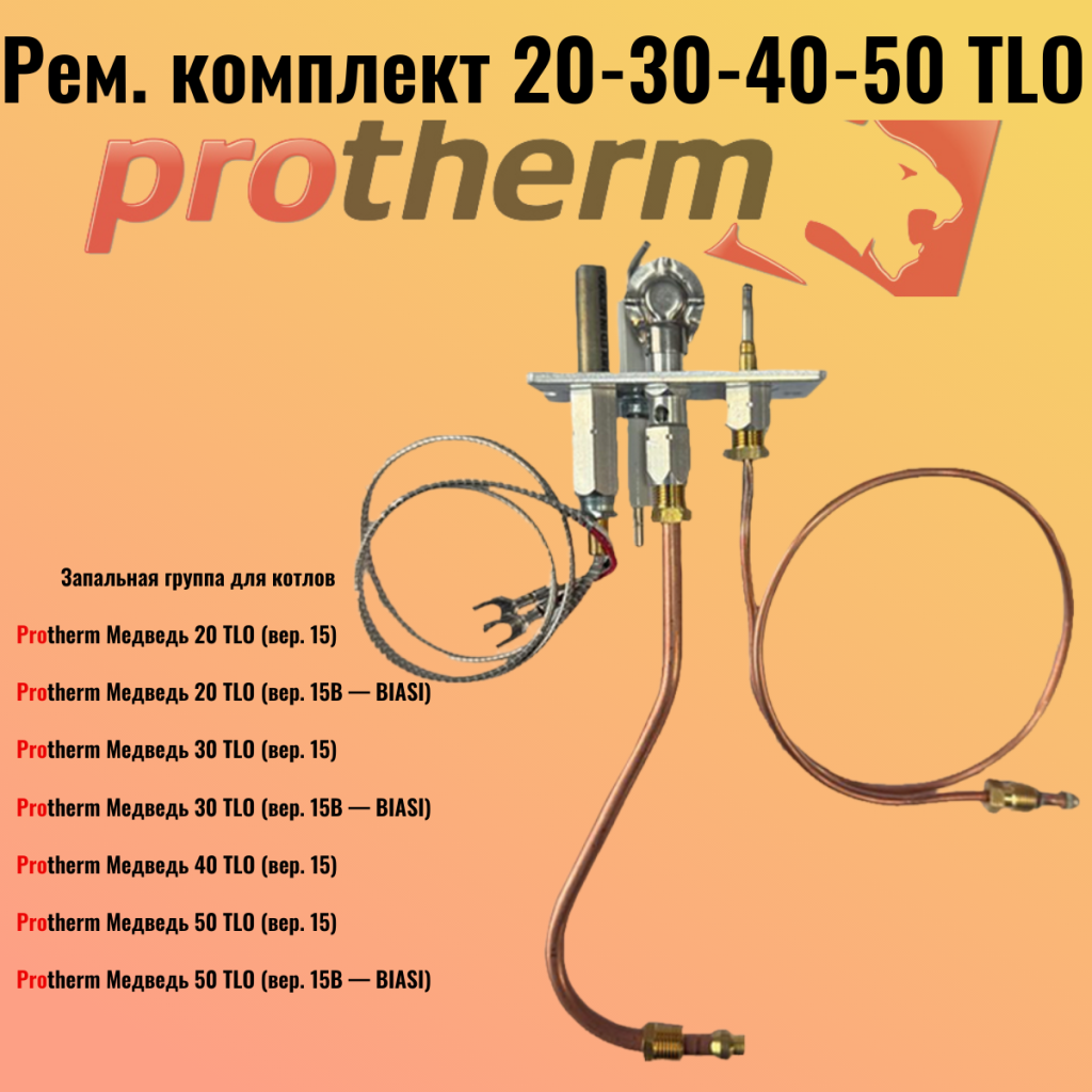 Рем. комплект 20-30-40-50 TLO Protherm 2666310395