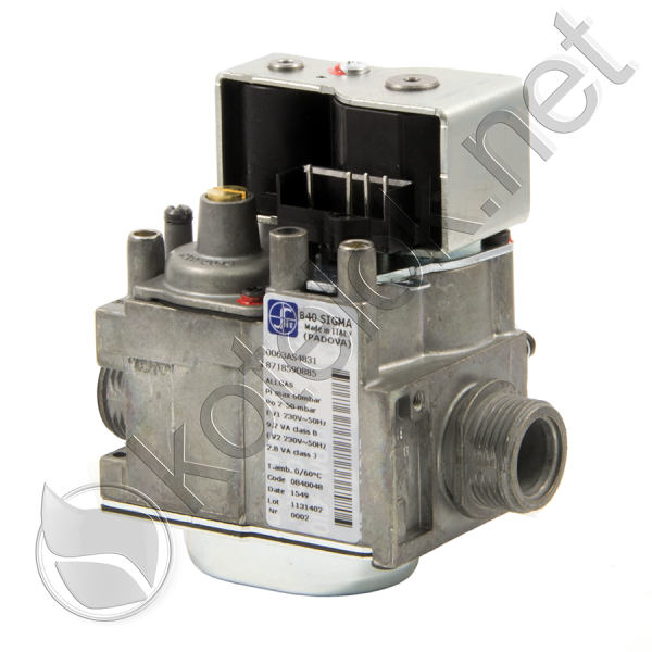 0.840.048 Газовый клапан 840 Sigma 8718585395 Buderus - Запасные части для отопительного оборудования