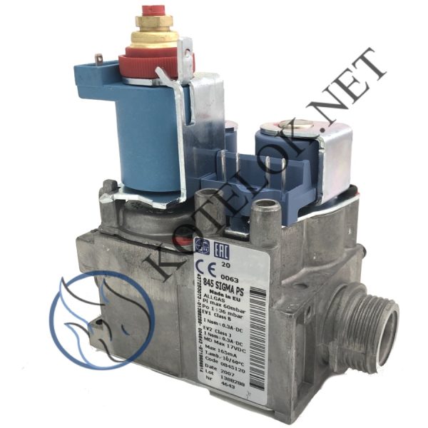 0.845.120 Газовый клапан 845 Sigma 87186439430 Bosch/Buderus - Запасные части для отопительного оборудования